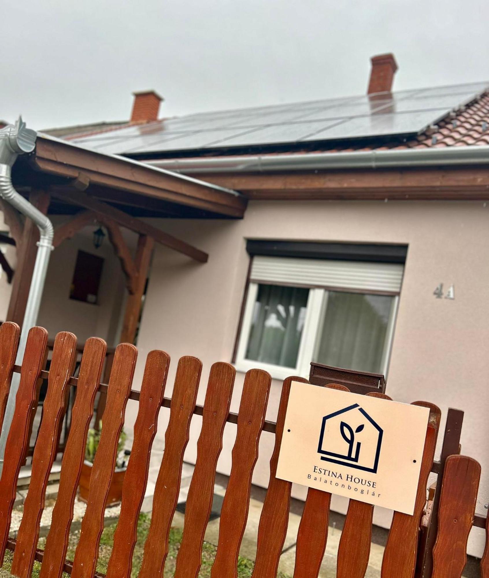 Estina House Villa Balatonboglár Eksteriør billede